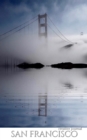 Image for San Francisco stunning golden gate bridge reflections Blank white page Creative Journal