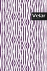 Image for Velar Lifestyle, Animal Print, Write-in Notebook, Dotted Lines, Wide Ruled, Medium Size 6 x 9 Inch, 144 Sheets (Purple)