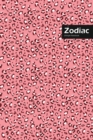 Image for Zodiac Lifestyle, Animal Print, Write-in Notebook, Dotted Lines, Wide Ruled, Medium Size 6 x 9 Inch, 144 Pages (Pink)
