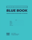Image for Examination Blue Book, Wide Ruled, 12 Sheets (24 Pages), Blank Lined, Write-in Booklet (Royal Blue)