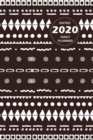 Image for Pattern Lifestyle, Dated 2020 Daily Planner, 365 Days Blank Lined, Write-in Journal (Coffee)