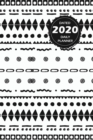 Image for Pattern Lifestyle, Dated 2020 Daily Planner, 365 Days Blank Lined, Write-in Journal (White)