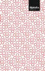 Image for Sketch&#39;n Lifestyle Sketchbook, (Bubbles Pattern Print), 6 x 9 Inches (A5), 102 Sheets (Red)