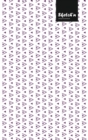 Image for Sketch&#39;n Lifestyle Sketchbook, (Hand-drawn Traingle Pattern Print), 6 x 9 Inches, 102 Sheets (Purple)