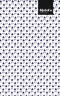 Image for Sketch&#39;n Lifestyle Sketchbook, (Traingle Dots Pattern Print), 6 x 9 Inches, 102 Sheets (Blue)