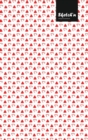 Image for Sketch&#39;n Lifestyle Sketchbook, (Traingle Dots Pattern Print), 6 x 9 Inches, 102 Sheets (Red)