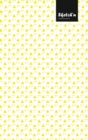 Image for Sketch&#39;n Lifestyle Sketchbook, (Traingle Dots Pattern Print), 6 x 9 Inches, 102 Sheets (Yellow)