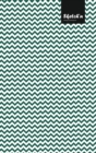 Image for Sketch&#39;n Lifestyle Sketchbook, (Waves Pattern Print), 6 x 9 Inches (A5), 102 Sheets (Olive Green)