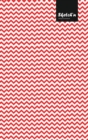 Image for Sketch&#39;n Lifestyle Sketchbook, (Waves Pattern Print), 6 x 9 Inches (A5), 102 Sheets (Red)
