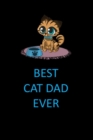 Image for Best Cat Dad Ever Blank Lined Journal Notebook