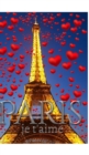 Image for Paris je t&#39;aims gold Eiffel Tower creative blank journal Notebook : Paris je t&#39;aime Eiffel Tower creative blank journal Notebook