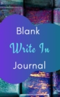 Image for Blank Write In Journal (Purple Blue Abstract Art Cover)