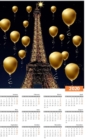 Image for paris eiffel tower 2020 calendar creative blank journal : paris 2020 calender creative blank journal