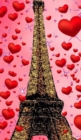Image for Paris eiffel tower glitter glitter red hearts creative blank journal sir Michael designer edition