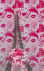 Image for Paris love lips eiffel tower creative blank journal