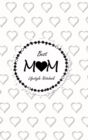Image for Best Mom Lifestyle Write-in Notebook, Dotted Lines, 288 Pages, Wide Ruled, Medium Size 6 x 9 In (A5) Hardcover (White)