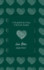 Image for Love Bites Lifestyle Write-in Notebook, Dotted Lines, 288 Pages, Wide Ruled, Size 6 x 9 (A5) Hardcover (Olive Green)