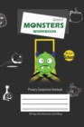 Image for School of Monsters Workbook, A5 Size, Wide Ruled, White Paper, Primary Composition Notebook, 102 Sheets (Gray)