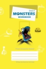 Image for School of Monsters Workbook, A5 Size, Wide Ruled, White Paper, Primary Composition Notebook, 102 Sheets (Yellow)