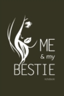 Image for Me and My Bestie Notebook, Blank Write-in Journal, Dotted Lines, Wide Ruled, Medium (A5) 6 x 9 In (Dump Green)