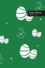 Image for Easter Bunny Lifestyle Journal, Blank Write-in Notebook, Dotted Lines, Wide Ruled, Size (A5) 6 x 9 In (Green)