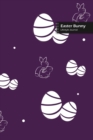 Image for Easter Bunny Lifestyle Journal, Blank Write-in Notebook, Dotted Lines, Wide Ruled, Size (A5) 6 x 9 In (Purple)