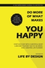 Image for Do More of What Makes You Happy, Start Each Day With A Grateful Heart, Undated Daily Planner, Blank Write-in (Yellow)