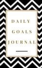 Image for Daily Goals Journal - Planning My Day - Gold Black Strips Cover