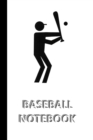 Image for BASEBALL NOTEBOOK [ruled Notebook/Journal/Diary to write in, 60 sheets, Medium Size (A5) 6x9 inches]