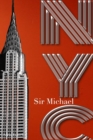 Image for NYC chrysler Building Orange Blank note Book $ir Michael Designer edition