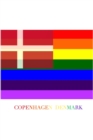 Image for COPENHAGEN DENMARK Gay pride flag blank journal : DENMARK Gay pride flag blank journal