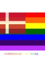 Image for COPENHAGEN DENMARK Gay pride flag blank journal