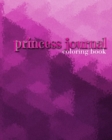 Image for princess Pink Journal blank coloring book $ir Michael designer edition : princess Pink Journal blank coloring book