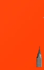 Image for NYC Chrysler building bright orange grid style page notepad $ir Michael limited edition