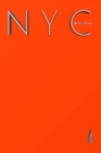 Image for NYC Chrysler building bright orange grid style page notepad $ir Michael limited edition