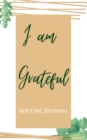 Image for I am Grateful Writing Journal - Brown Green Framed - Floral Color Interior And Sections To Write People And Places