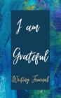 Image for I am Grateful Writing Journal - Blue Purple Watercolor - Floral Color Interior And Sections To Write People And Places