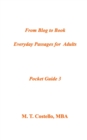 Image for From Blog To Book Everyday Passages for Adults Pocket Guide 3