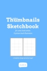 Image for Medium Thumbnails Sketchbook - 2 templates of page spread per page!