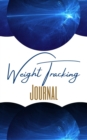 Image for Weight Tracking Journal - Color Interior - Date, Weight Goal, Maximum Lost - Abstract Watercolor Azure Blue Turquoise