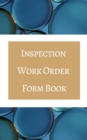Image for Inspection Work Order Form Book - Colored Interior - Teal Gold White - Property Customer Bill Owner Phone - 20 x 32 in