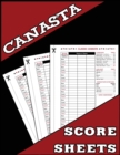 Image for Canasta Score Sheets : 100 Canasta Scoring Pads, Canasta Accessories, Scoring Pads for Canasta Card Game, Score Keeping Book