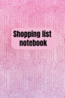 Image for Shopping List Notebook