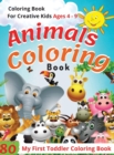 Image for Animal Coloring Book - Ages 4 -9