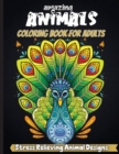 Image for Amazing Animals Coloring Book For Adults : An Adult Coloring Book with Lions, Elephants, Owls, Horses, Dogs, Cats, and Many More! (Animals with Patterns Coloring Book)