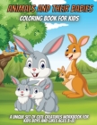 Image for Animals And Their Babies Coloring Book For Kids