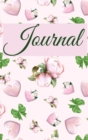 Image for Journal For Her- Pink Flowers and Hearts Hardcover 122 pages 6X9 Inches