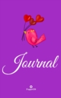 Image for Journal for Girls ages 8+Girl Diary Journal for teenage girl Dot Grid Journal Hardcover Purple Bird cover 122 pages 6x9 Inches