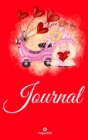 Image for Journal for Girls ages 10+Girl Diary Journal for teenage girl Dot Grid Journal Hardcover Red cover 122 pages 6x9 Inches