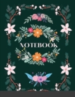 Image for NOTEBOOK - GREEN AND PINK FLORAL